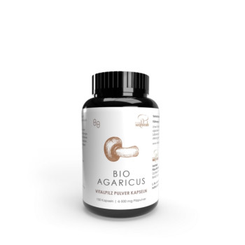 AGARICUS BLAZEI Bio Pulver Kapseln