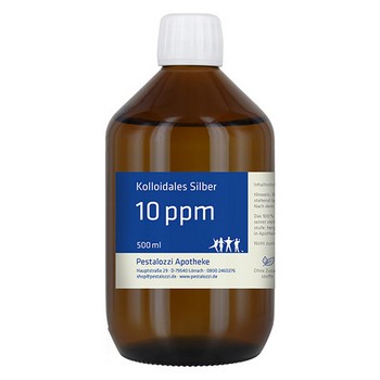 Kolloidales Silber (Silberwasser) 10 ppm