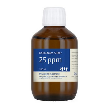 Kolloidales Silber (Silberwasser) 25 ppm