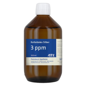 Kolloidales Silber (Silberwasser) 3 ppm