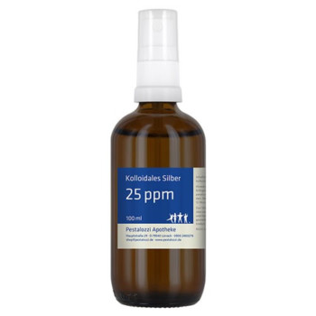 Kolloidales Silber (Silberwasser) 25 ppm mit Sprühkopf