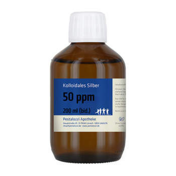 Kolloidales Silber bidest. (Silberwasser) 50 ppm