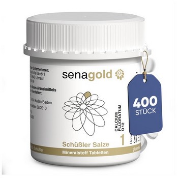 Schüssler Salz Nr. 1 Calcium fluoratum D 12 (BIOCHEMIE Senagold) Tabletten