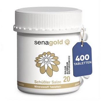 BIOCHEMIE Senagold 20 Kalium alumin.sulf.D 12 Tab.