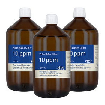 Kolloidales Silber (Silberwasser) 10 ppm
