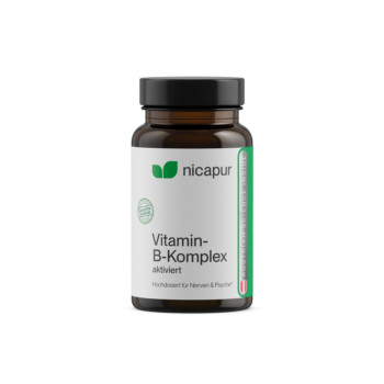 NICAPUR Vitamin B-Komplex aktiviert Kapseln