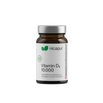 NICAPUR Vitamin D3 10.000 Kapseln