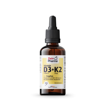 VITAMIN D3+K2 MK-7 Tropfen hochdosiert