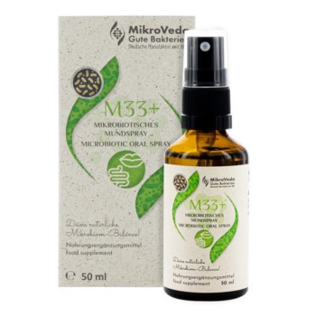 M33+ mikrobiotisches Mundspray