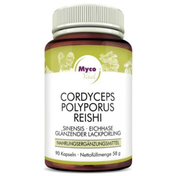CORDYCEPS POLYPORUS Reishi Pilzpulver-Kapseln