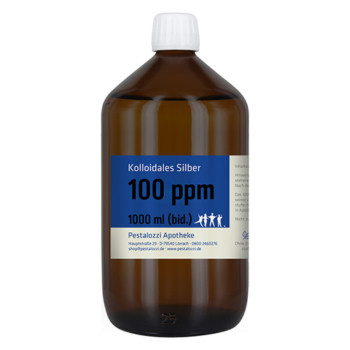 Kolloidales Silber bidest. (Silberwasser) 100 ppm